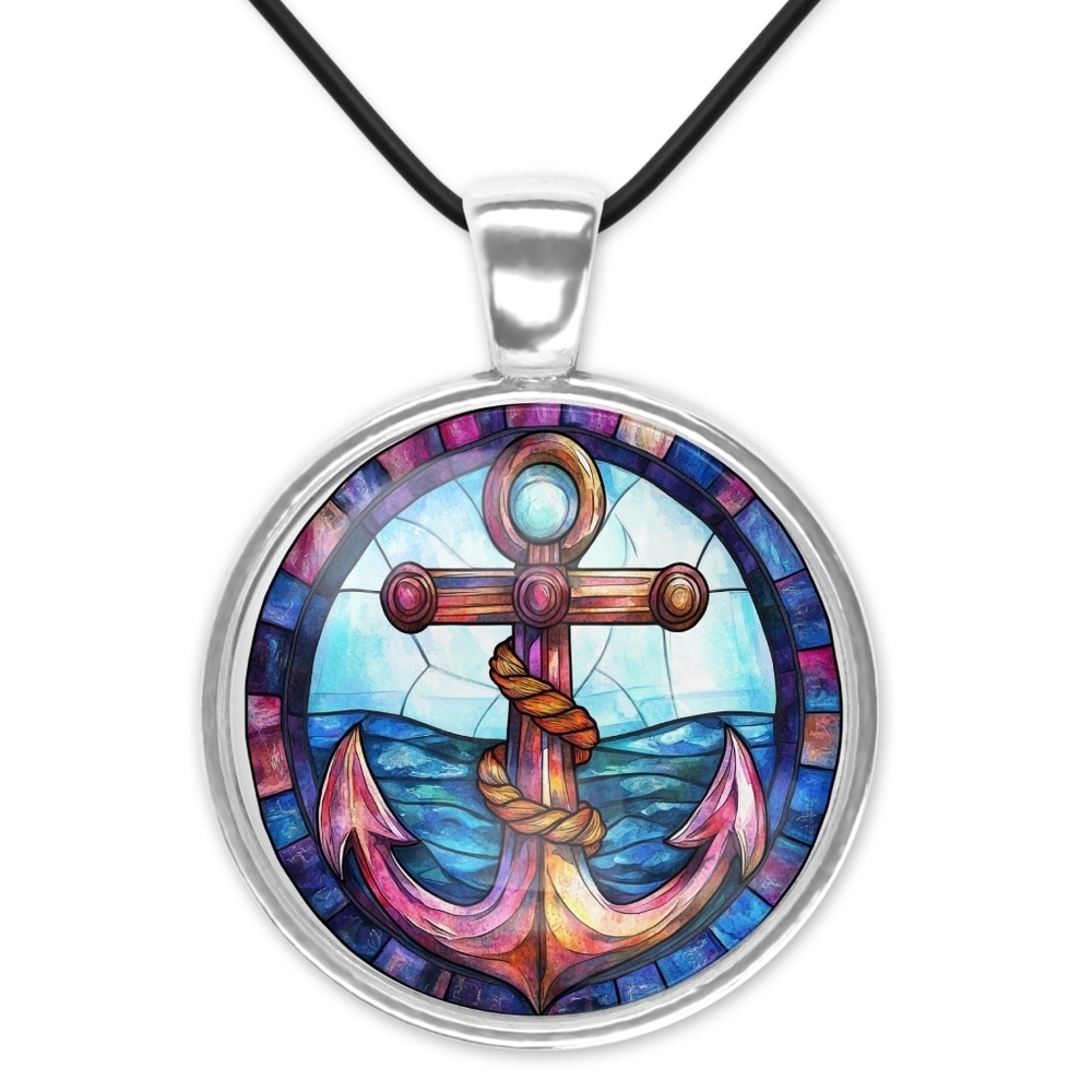 Nautical Anchor Pendant Necklace